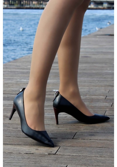 Fast Step Hakiki Deri Kadın İnce Topuk Ayakkabı 019za21-499 001