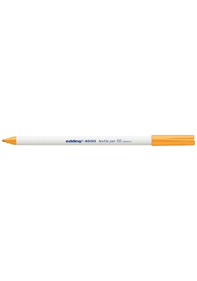 Edding 4600 Kumaş Kalemi - Fosfor Turuncu - N.66