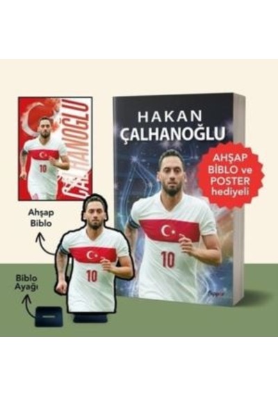 Hakan Çalhanoğlu - Ahşap Biblo Ve Poster Hediyeli Flipper Yayıncılık Ciltli