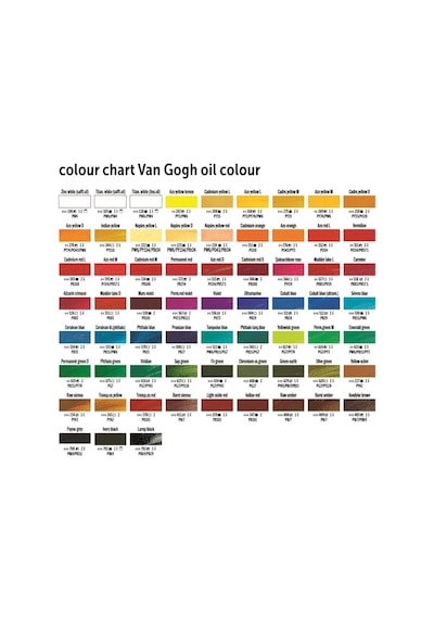 Van Gogh Yağlı Boya 40 ML Tüm Renkler!! 616 Viridian