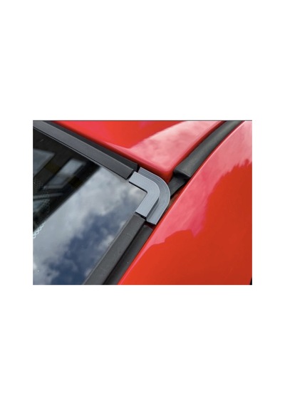 Arayx3d Bmw E36 E90 Uyumlu Arka Cam Köşebent Arka Cam Fitil Köşe Kapağı Siyah
