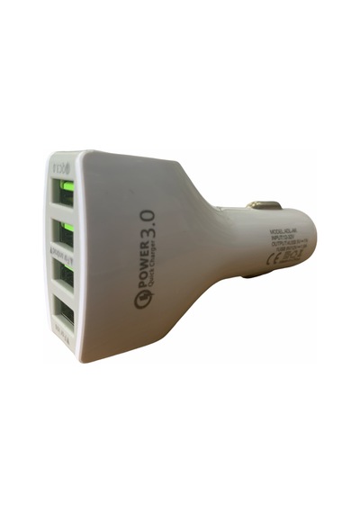 Hızlı Quick 4 Port 4 Usb Araç Oto Araba Kamyon Tır Uyumlu Çakmak
