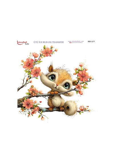 Ütü İle Rub On Transfer Kağıdı 30x30cm Rb-577