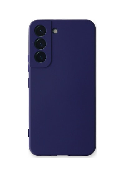 Samsung Galaxy Uyumlu Galaxy S23 Plus Kılıf Nano İçi Kadife Silikon - Mor 1