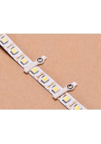 Şerit Led Sabitleme Aparatı Ip20 (10 Adet) Vida Dahil