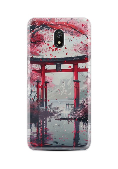 Xiaomi Redmi 8a Kılıf Boutique Baskılı Resimli Japan Pcode -046