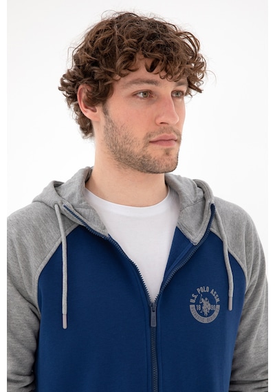U.s. Polo Assn. Erkek İndigo Hırka Örme 50293396-vr028 İndigo