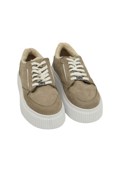 Kadın Bağcıklı Sneaker Gri