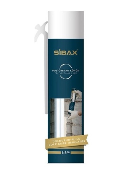 Sibax Ns66 Genel Amaçlı Poliüretan Aerosol Dolgu Köpüğü 600 G. S