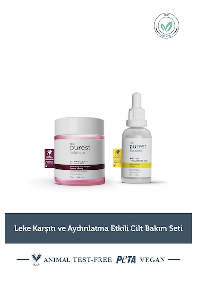 The Purest Solutions Leke Karşıtı Ve Aydınlatma Etkili Cilt Bakım