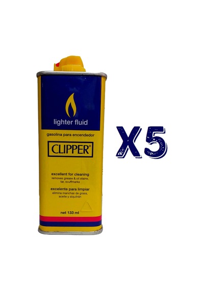 Clipper Çakmak Benzini 133 Ml 5 Adet