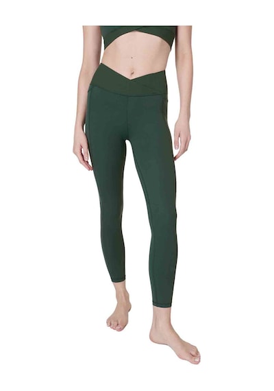 Sweaty Betty Summer Super Soft 7/8 Wrap Leg Yeşil