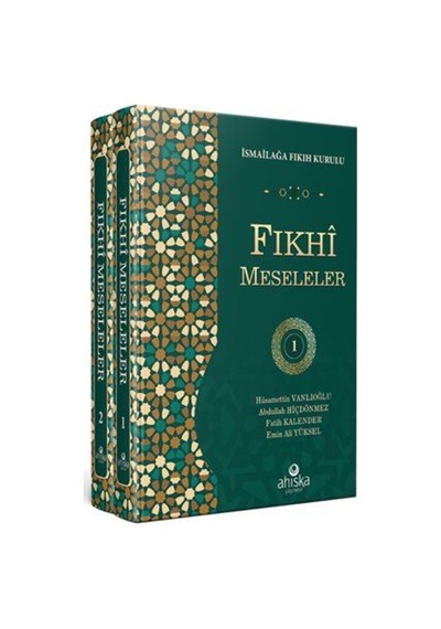Fıkhi Meseleler - 2 Kitap Takım- Ahıska Yayınevi