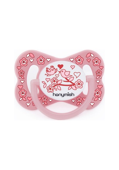 Hanymish Happy Silikon Damaklı Emzik No:2 Çok Renkli