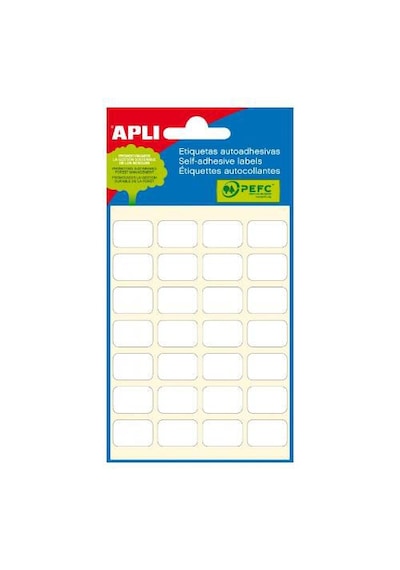 Apli 12x18 Beyaz Etiket 168li 2670