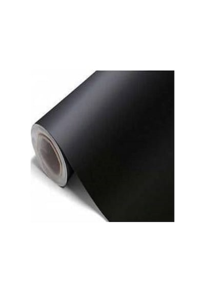 Mat Siyah Yapışkanlı Kaplama Folyosu 61 Cm X 7 Mt