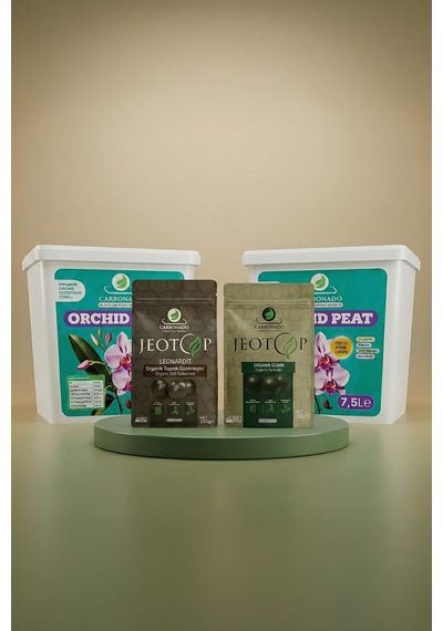 Orchid Peat 7.5 L 2 Adet + Jeotop Leonardit Ve Organik Gübre Paketi Diğer