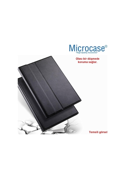 Microcase Apple Uyumlu iPad  Pro 11 2021 3.Nesil Sleeve Serisi Standlı Deri Kıl