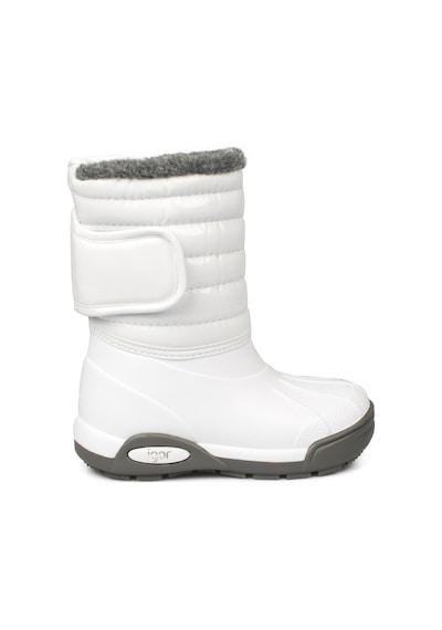 Igor 10168k Topo Ski Charol Beyaz Kız Çocuk Çizme Beyaz