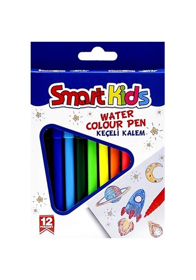 Smart Kids Keçeli Kalem 12 Li 3560