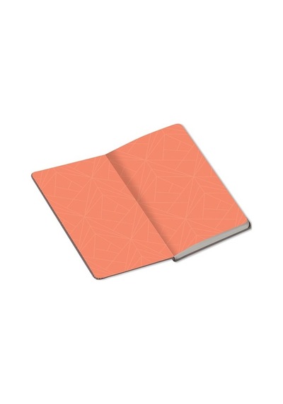 Mermer Defter Çizgili Mor 17x24cm