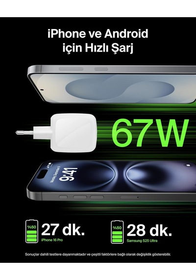 Belkin Smartprotect 2 Portlu Usb-c Şarj Cihazı 67 W, 2 Usb-c Port