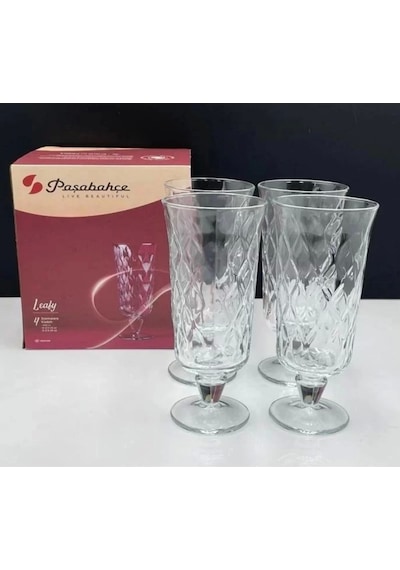 Paşabahçe 440492 Leafy Kokteyl Kadehi 445cc 4 Lü