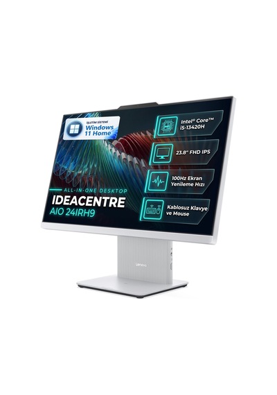 Lenovo IdeaCentre AIO 24IRH9 F0HN00SBTR-003 i5-13420H 16 GB 1 TB SSD 23.8" W11H AIO Masaüstü Bilgisayar