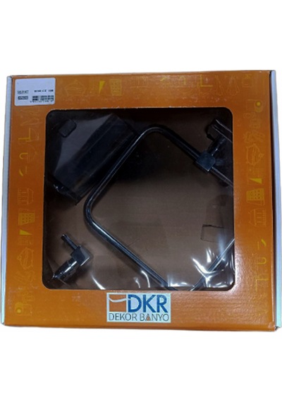 Dekor Babyo 3'lü Set Krom Ce 100 Set Havluluk Kağıtlık Metalik