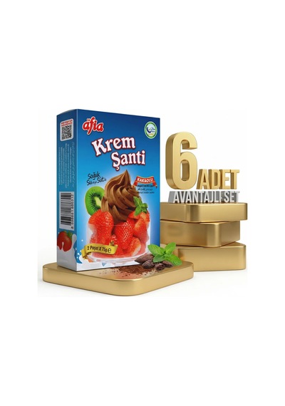 Afia Kakaolu Krem Şanti 6x150 Gr