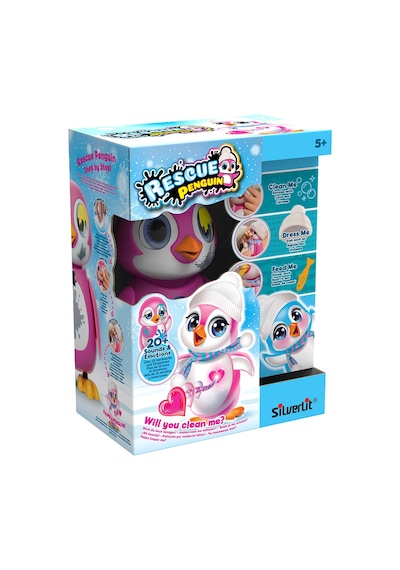 Silverlit Rescue Penguin 88651 - Pembe
