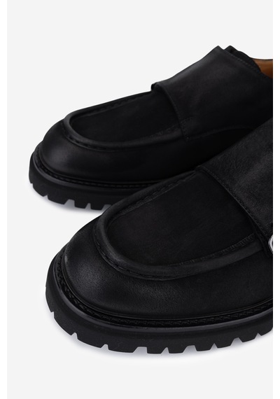 Rossi Erkek Hakiki Deri Siyah Casual Ayakkabı 668 891 Erk Ayk Sk25-26 Nero Siyah