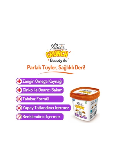 Felicia Crunch Beauty Kedi Ödülü 100 Gr 6'lı
