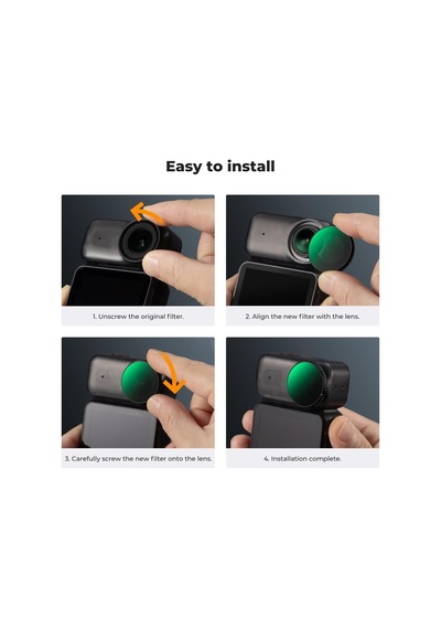 K&f Concept Osmo Nano Için Cpl Filtre
