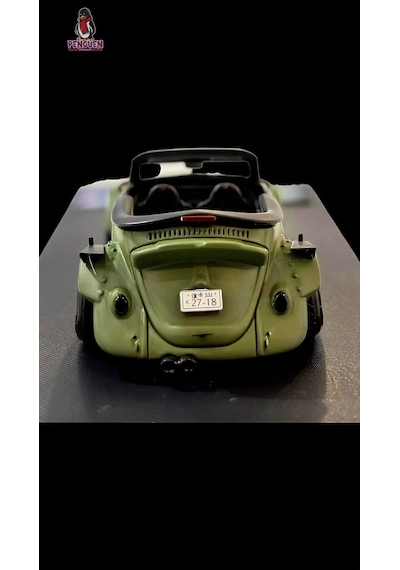 Inspire Model 1/64 Volkswagen Beetle Rwb Robert Design Stripe 300 Limited Rwb2021rs001650a