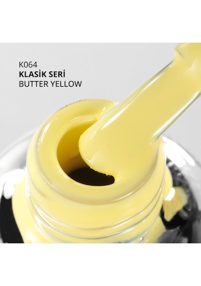 Kalıcı Oje K064 Tereyağı Sarısı 10 Ml Diğer