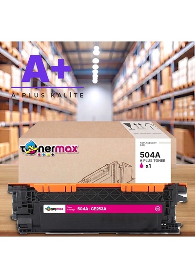 Hp 504a Ce253a Kırmızı Uyumlu Toner A Plus / Color Laserjet Cp3525 / Cm3530