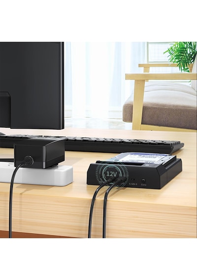 Dm Usb3.2 Gen2 M.2 Nvme Sata 2.5" 3.5" Ssd Hdd Offline Clone Dock Station Klonlama