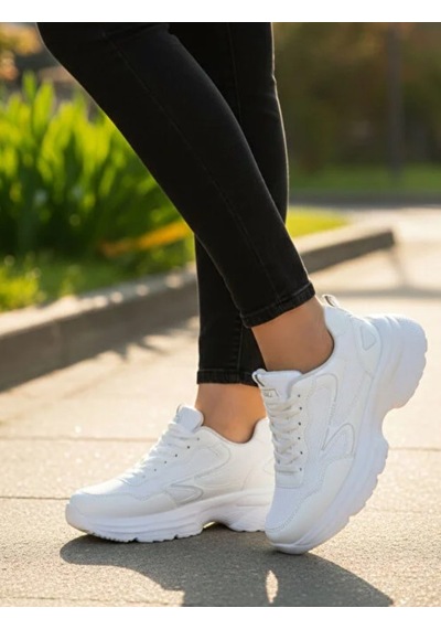 Texin 2626 Sneaker Unisex Spor Ayakkabı Beyaz