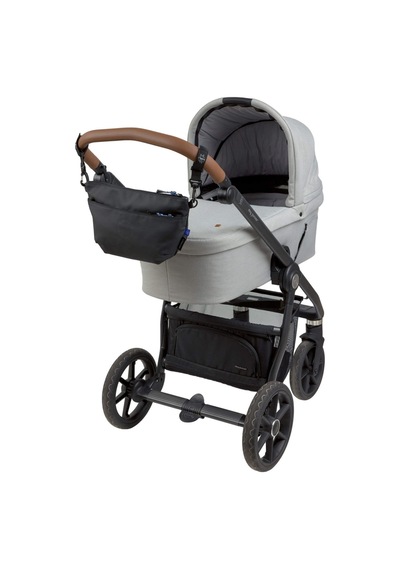 Lassig Buggy Bum Bebek Bakım Seyahat Çantası Black Siyah