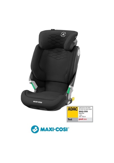 Maxi-Cosi Kore Pro Işık Sensörlü ADAC'lı İsofixli I-Size 15-36 Kg Çocuk Oto Koltuğu Authentic Black