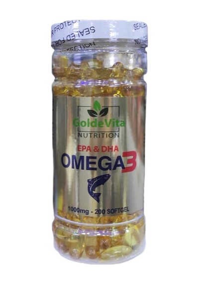 Goldevita  Omega 3 Balık Yağı 200 Yumuşak Softgel