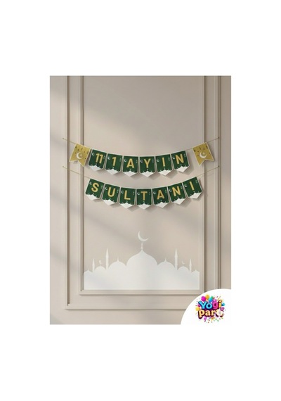 Ramazan Banner 11 Ayın Sultanı Banner Yeşil Tüm Yaşlar