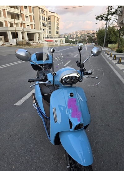 Motocam Rks Lt 50 Pro Ön Cam 2023-2026 Model 45cm Şeffaf Renkli 4mm Elcikli Aparatsız