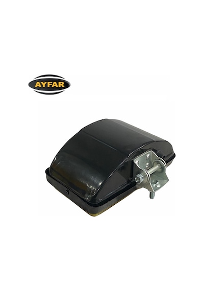 Ayfar Sis Lambası Dikdörtgen Büyük Sarı Metal (kapaksız) (223*127 N11.7952