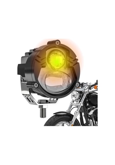 Heyce Led Motosiklet Far / Parlak Led Motosiklet Işıkları / 4 Aydınlatma Modlu Spot Sürüş Sis Lambaları, Enerji