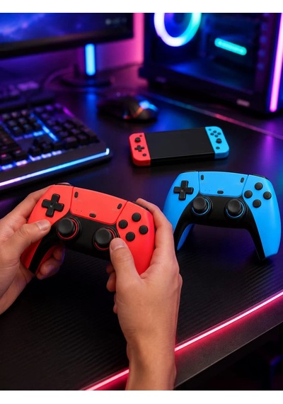 Hepsi Kablosuz Retro Oyun Konsolu Hdmı Tv Bağlantılı Çift Gamepad Seti Najmaddin