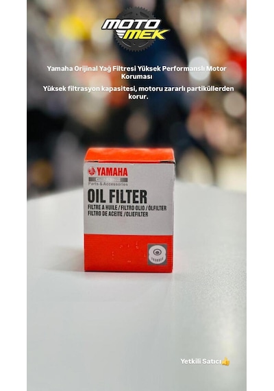 Yamaha  Yağ Filtresi Yüksek Performanslı Motor Koruması -