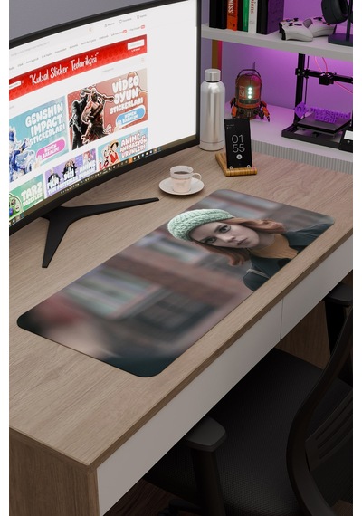 The Queen's Gambit V4 70x30 Xl Gaming Kauçuk Kaymaz Taban Mouse Pad Fare Altlığı
