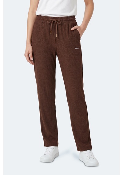Slazenger Kamon Kadın Kahve Eşofman Altı